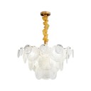 Loft Industry Modern - Shine Discs Chandelier V2